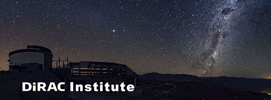 Institute for Data Intensive Research in Astrophysics and Cosmology (DiRAC) logo