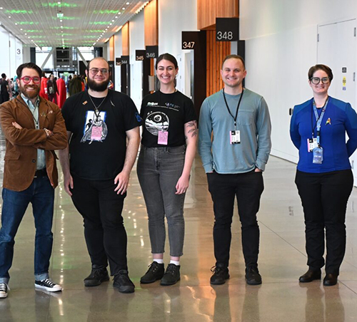 Panel members from DiRAC at ECCC 2025.