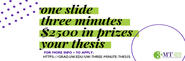 2019 UW Three Minute Thesis - Call for Proposals