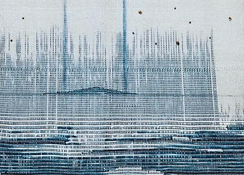 Blue lines on a white background